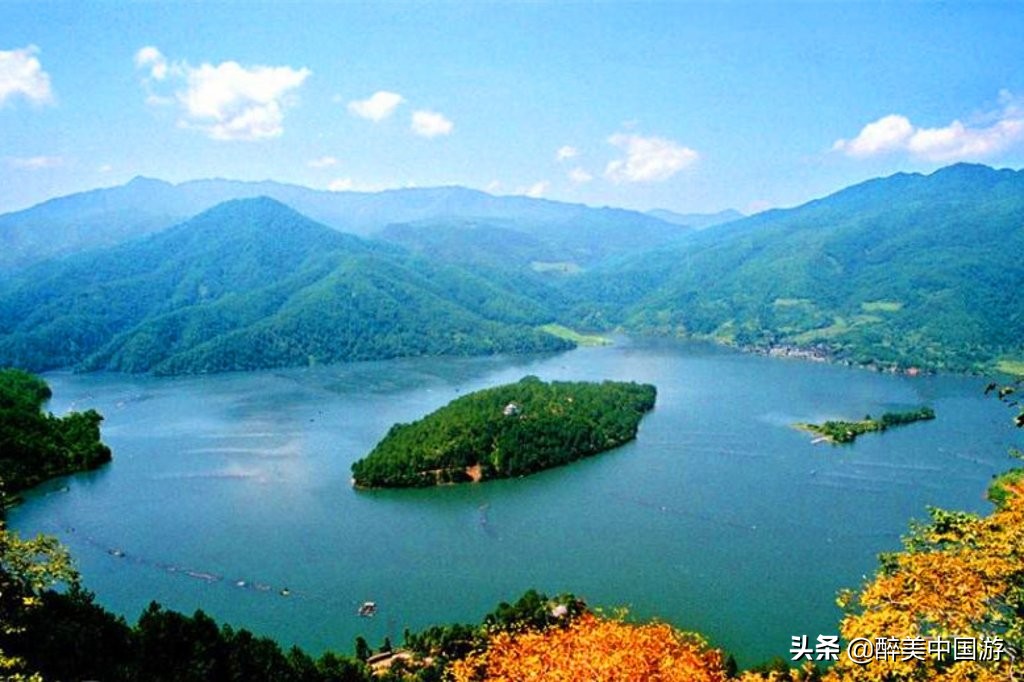 探访九龙湖景区，湖光山色，野趣无限，自然风光优美