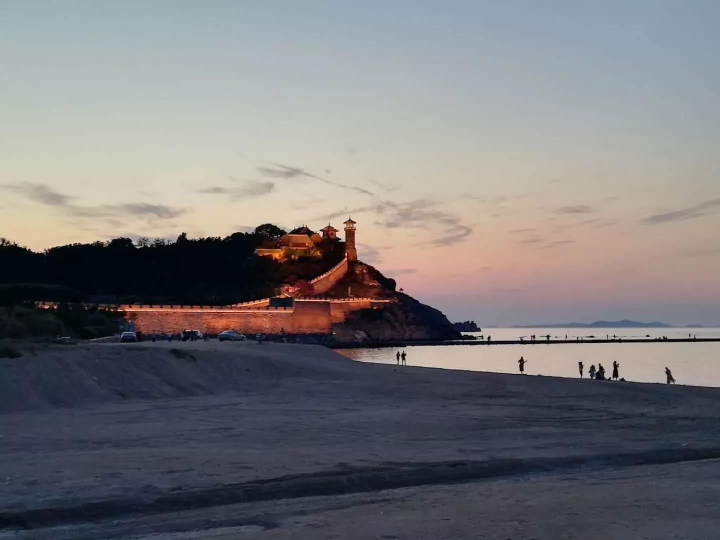 蓬莱最美的景致就是傍晚时分海边看蓬莱阁（含攻略）