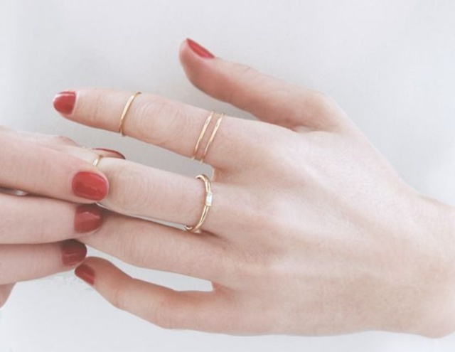 订婚戒指戴哪个手指(戒指戴哪个手指上也有大讲究！你的戒指戴对了吗？)
