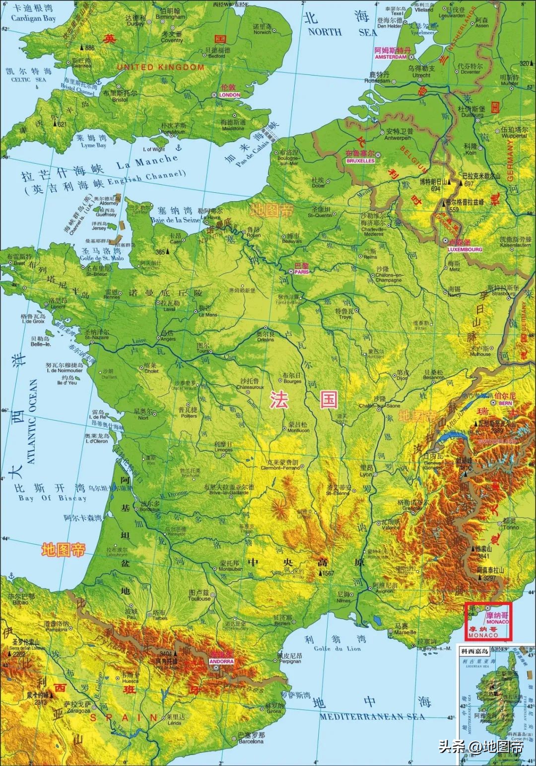 摩纳哥是哪个国家(摩纳哥面积仅2平方公里，历史上法国为何没有兼并？)