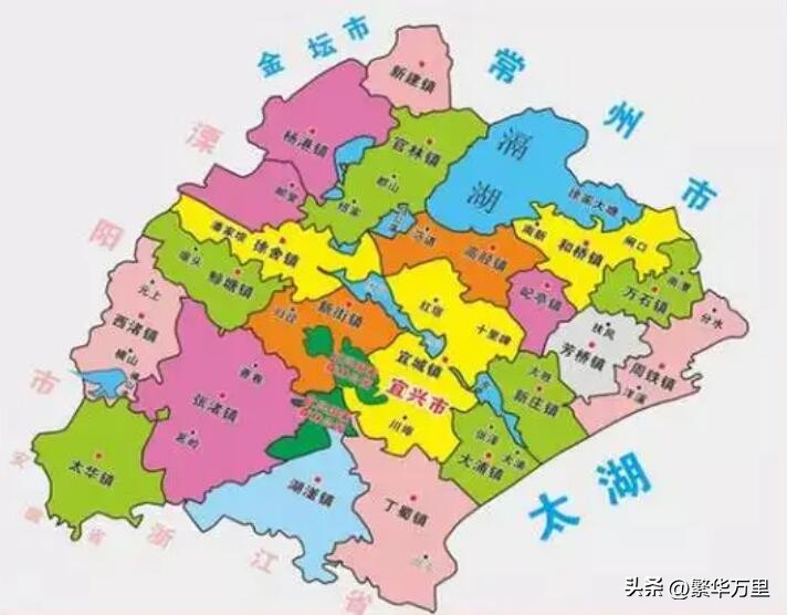 宜兴属于哪个省哪个市的（江苏省的宜兴市，苏州和常州之间，为何反复划分？）
