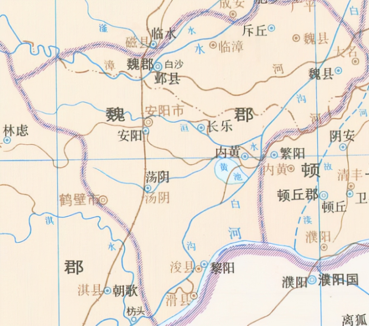 汤阴县属于哪个市（河南省汤阴县，唐朝以前800多年一直名为荡阴，为何后来改为今名）