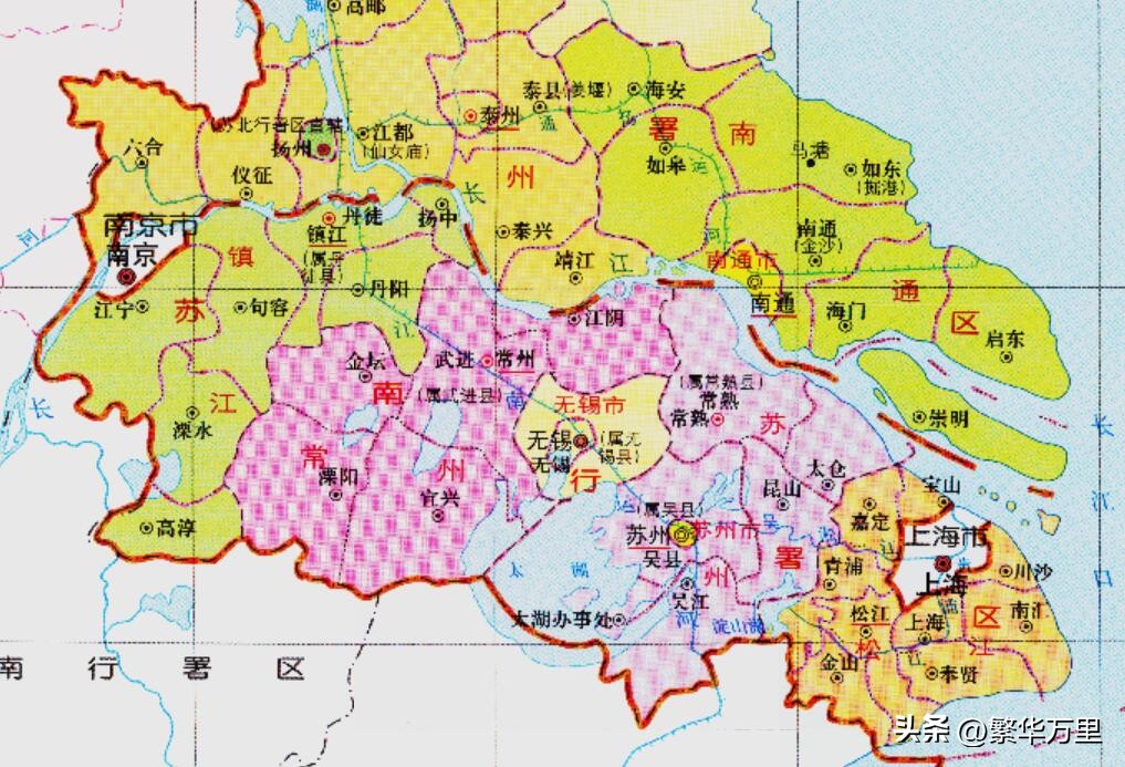宜兴属于哪个省哪个市的（江苏省的宜兴市，苏州和常州之间，为何反复划分？）