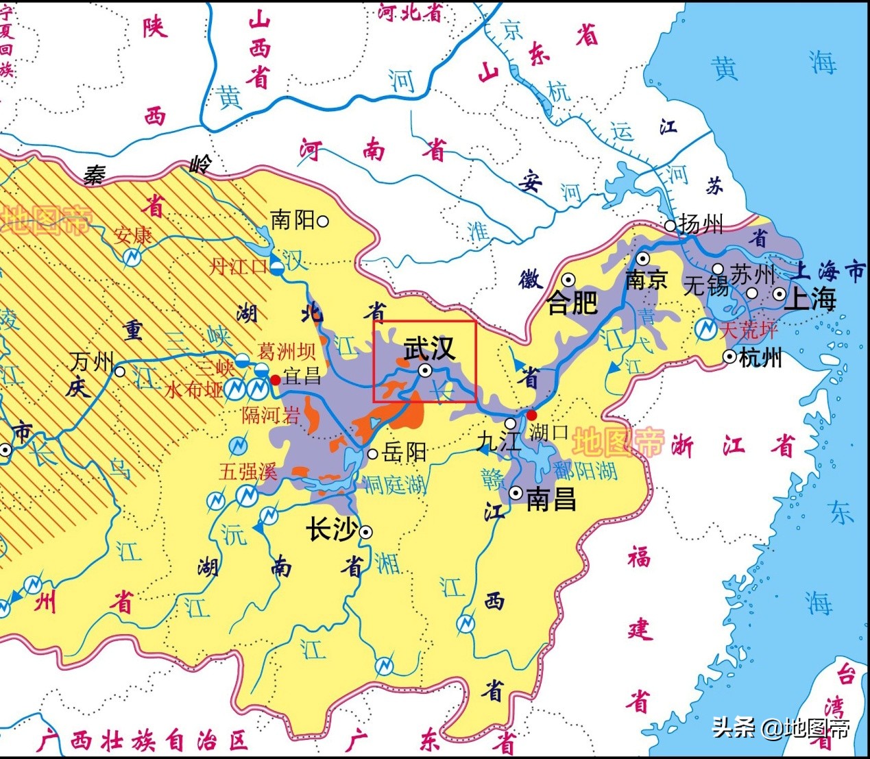 武昌是哪个省的城市(武汉有武昌区、汉阳区，为何没有汉口区？)