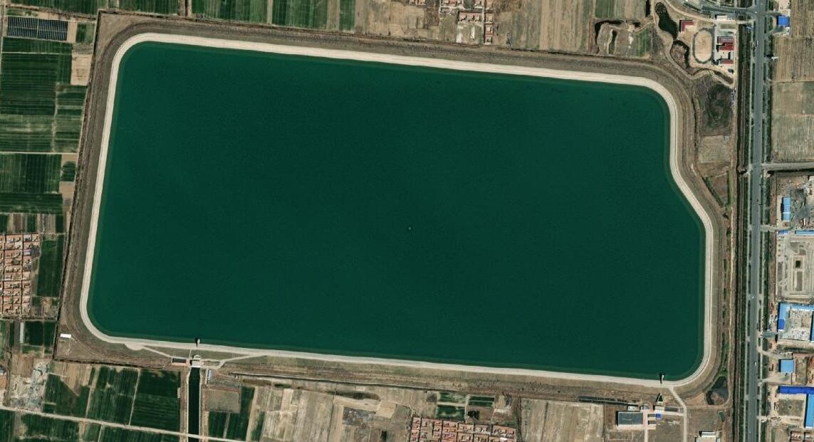 高唐县属于哪个市（卫星航拍山东高唐县城：环城湖是最大的亮点）
