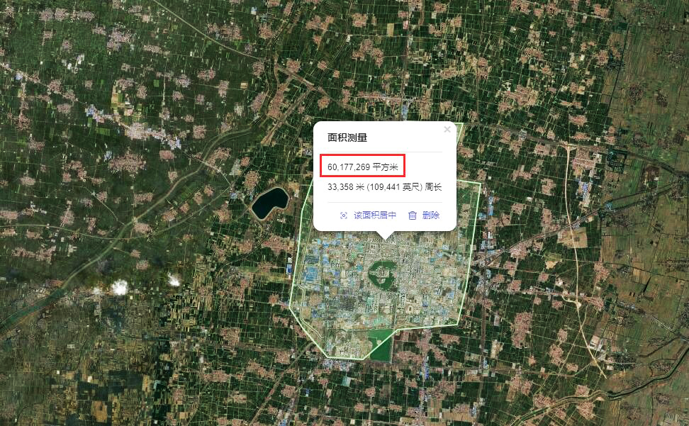 高唐县属于哪个市（卫星航拍山东高唐县城：环城湖是最大的亮点）