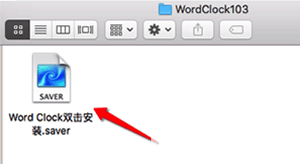 数字时钟word clock怎么设置（苹果电脑怎么设置数字时钟屏保 Word Clock for Mac安装教程）
