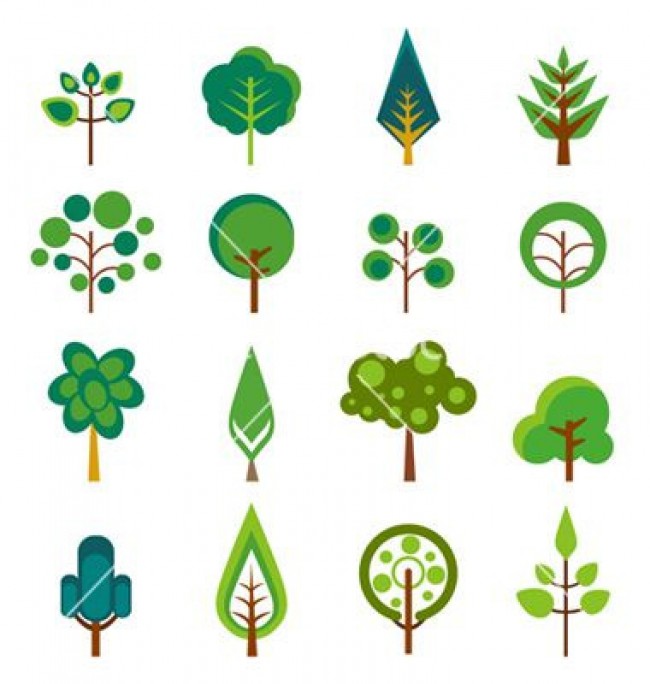 画一个简单的小树 100种简单可爱的小树简笔画画法