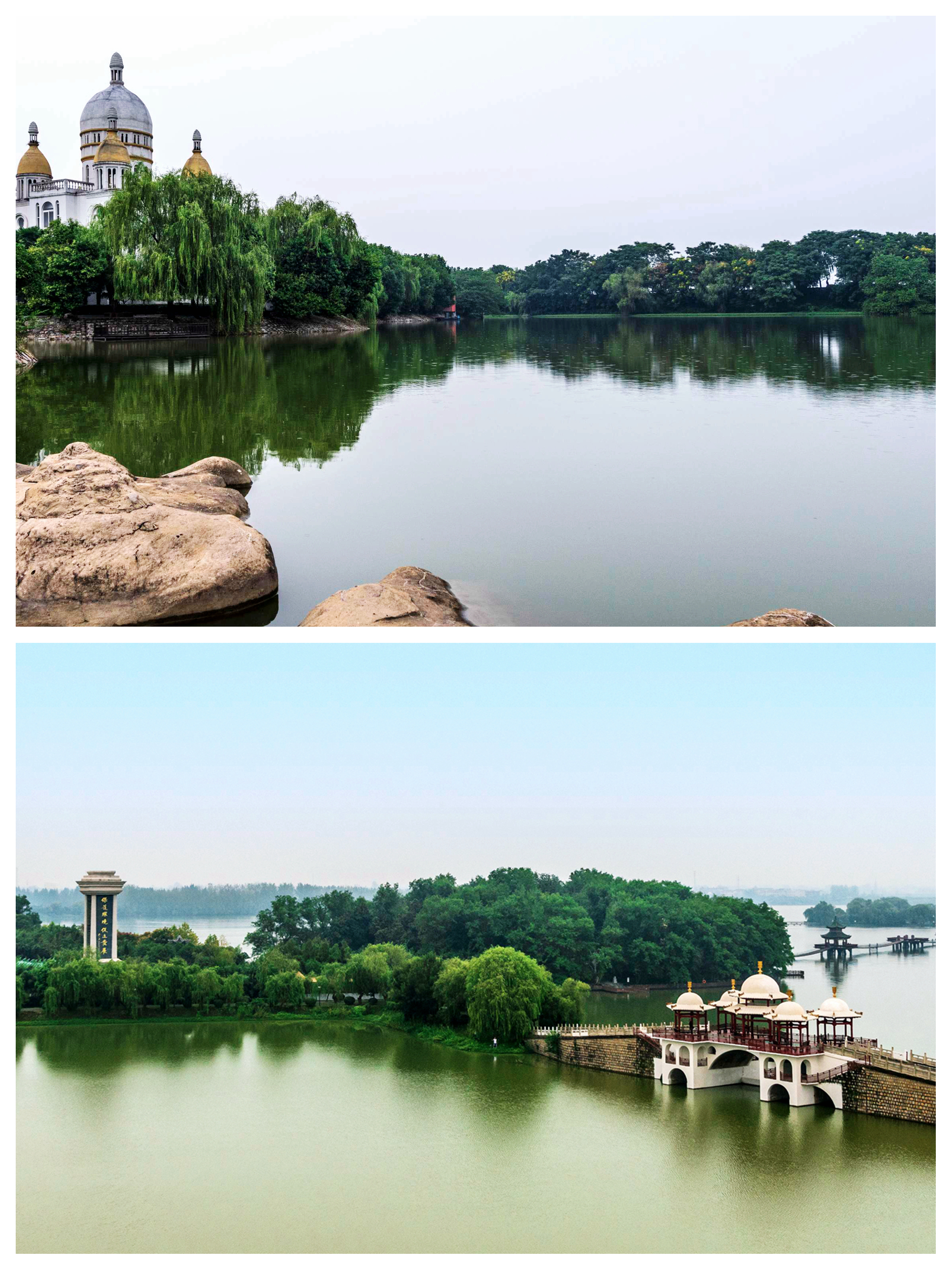 安徽颍上八里河，周末自驾好去处，5A级风景媲美西湖