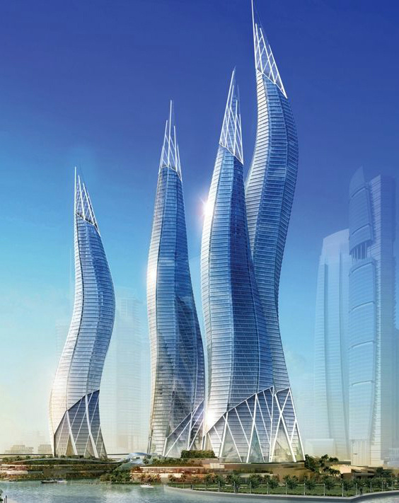 迪拜，怪异摩天大楼之都