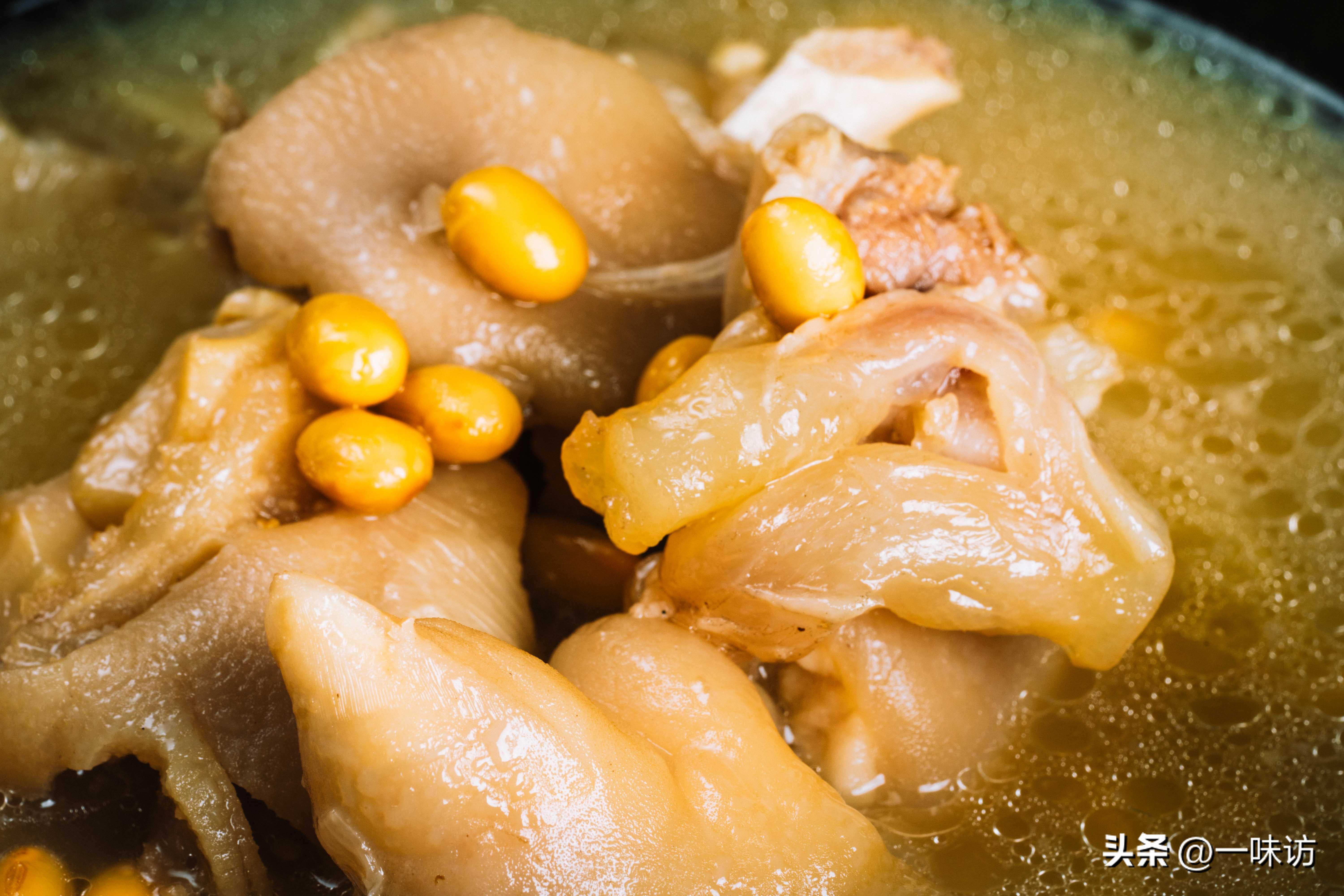 猪脚黄豆汤怎么做好喝？这个方法，小白也能秒变大厨